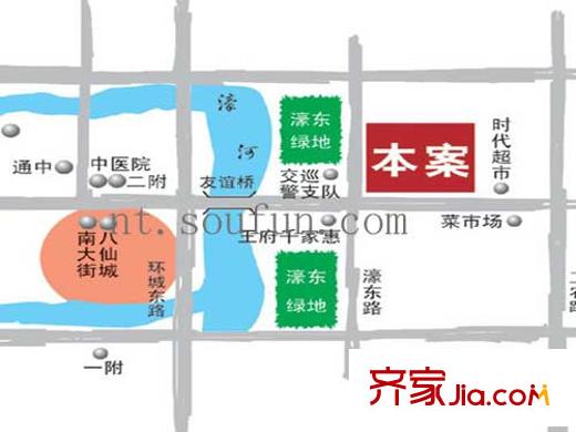 寶隆花園交通圖