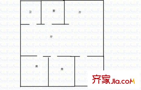 朝暉花園 戶型圖