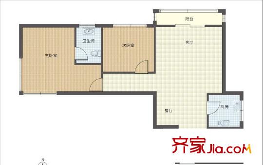 錦安花園 戶型圖