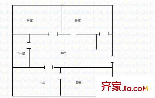 學(xué)田南苑 戶型圖