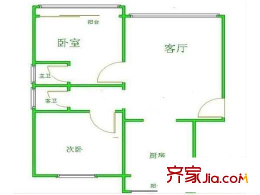 森大蒂花苑 戶型圖