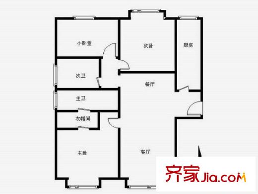 森大蒂花苑 戶型圖