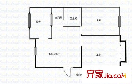 森大蒂花苑 戶型圖