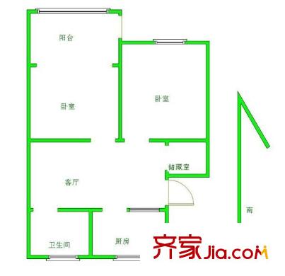 學(xué)田中南苑 戶型圖