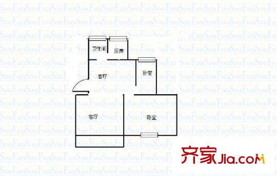 北濠橋東村 戶型圖