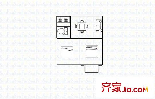 北濠橋東村 戶型圖
