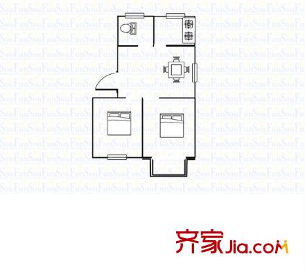 北濠橋東村 戶型圖