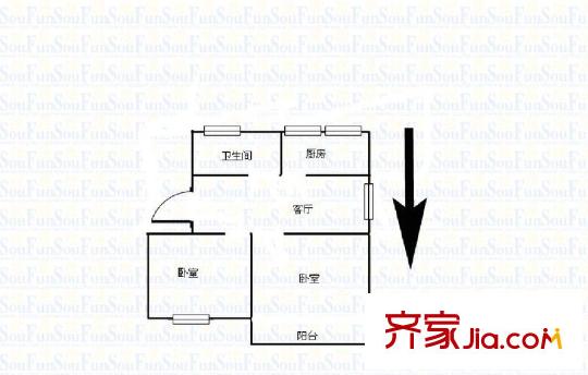北濠橋東村 戶型圖