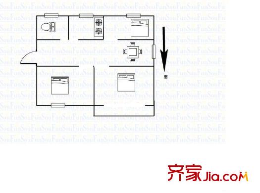 北濠橋東村 戶型圖