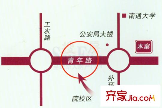 紫東花苑交通圖