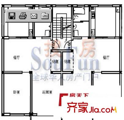 紫東花苑 戶型圖