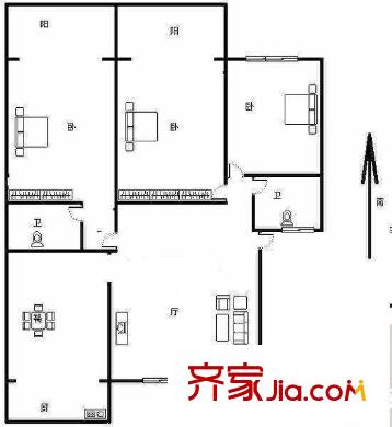 學(xué)田北苑 戶型圖