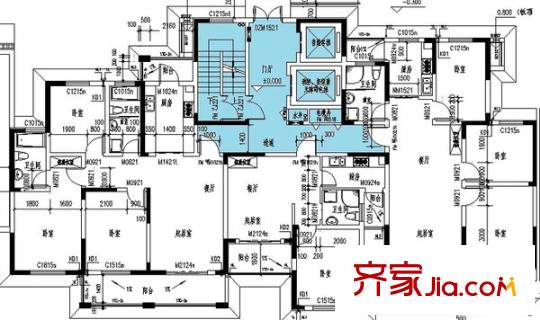 天一學士府 戶型圖