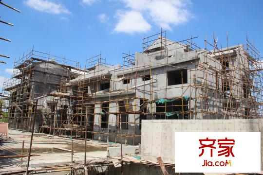 九間堂山居項目工地實景（2015-09-09）