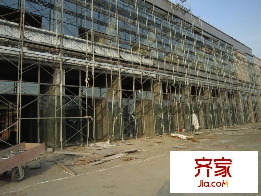 景華城沿街商鋪工程進(jìn)度（20110316）