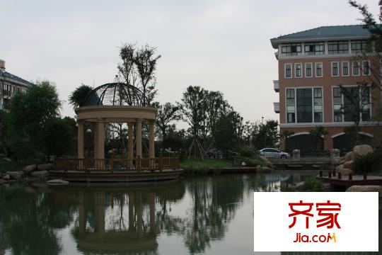 金水灣花園小區(qū)水岸景觀（2010.10.13）