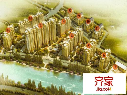 匯景名豪鳥瞰圖
