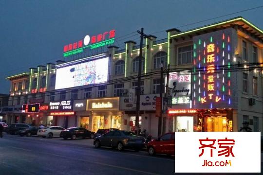 明珠花苑小區(qū)夜景圖（2015-3-29）