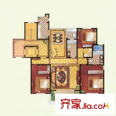 翰林府 4號樓戶型