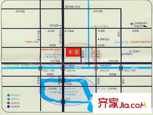 友誼嘉御龍庭區(qū)位圖