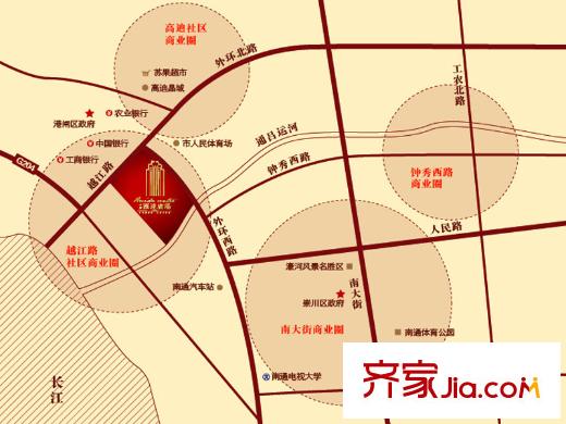 中房匯達(dá)廣場交通圖