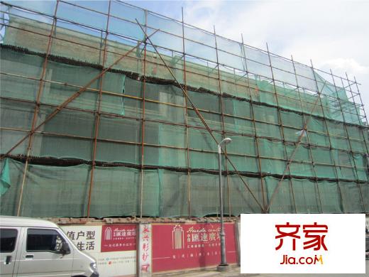 中房匯達(dá)廣場項目施工現(xiàn)場（20110809）