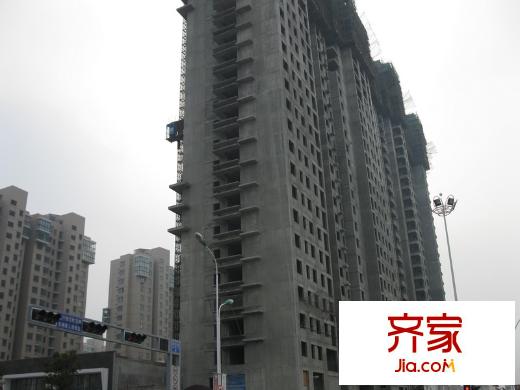 金色維也納8#樓施工進度（2011.03.03）