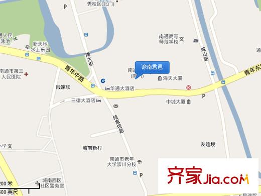 濠南君邑交通圖