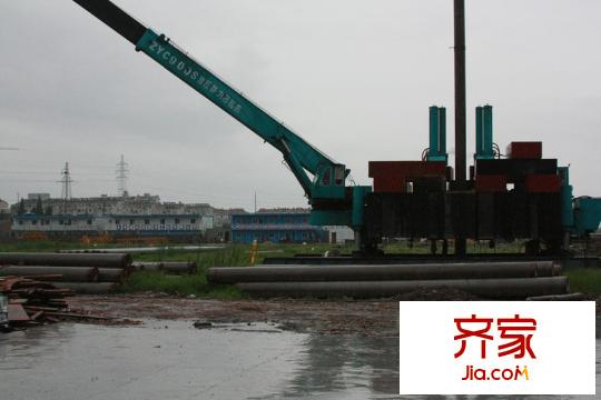 御景灣施工現(xiàn)場(chǎng)（2011-08-24）