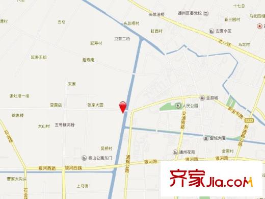御景灣交通圖