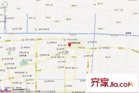 海門中南世紀城電子地圖