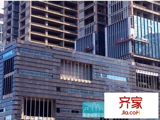 鳳凰文化廣場商業(yè)部分外立面（20131127）