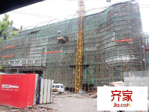 圓融廣場(chǎng)商業(yè)施工進(jìn)度（2014.7.21）