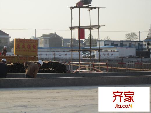奧體新城一期項目施工進度實景（20111125）