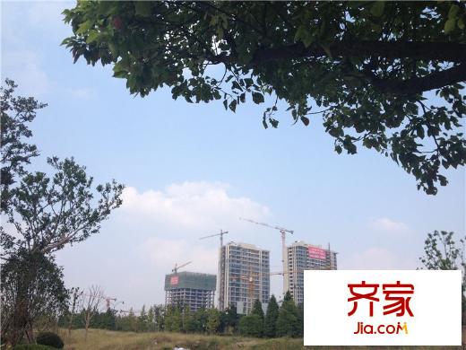 通商華富國際廣場施工進(jìn)度實(shí)景（2013-10-21）