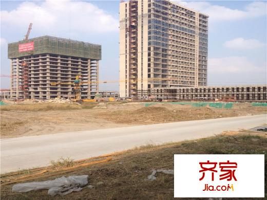 通商華富國(guó)際廣場(chǎng)施工進(jìn)度實(shí)景（2013-10-21）