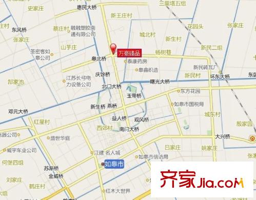 萬豪臻品交通圖