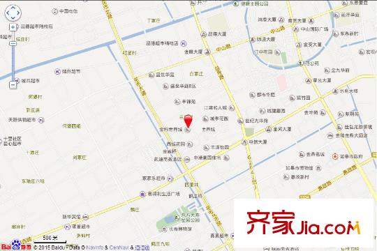 金科世界城電子地圖