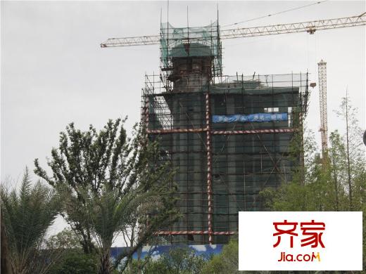 金科世界城現(xiàn)場工程進度（2014-07-16）