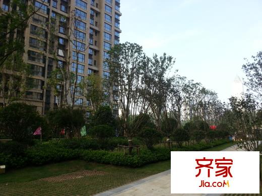 蘇建學(xué)府雅居小區(qū)內(nèi)部實(shí)景(2013-07-08)