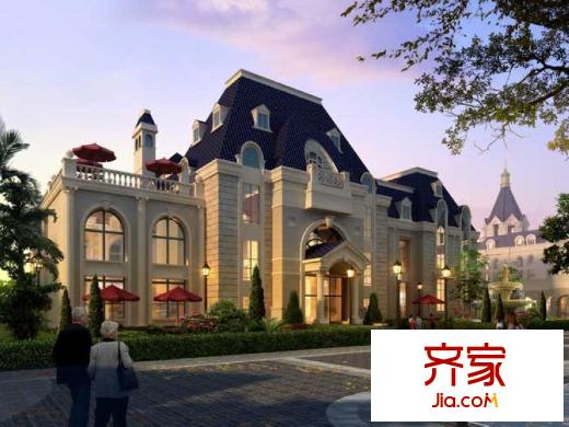 中交美廬城外立面效果圖
