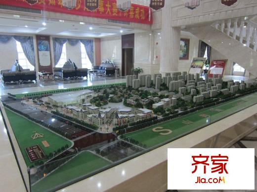 中交美廬城沙盤實(shí)景（2013-06-23）
