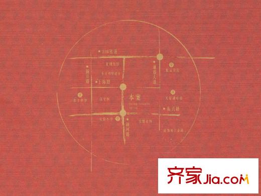 優(yōu)山美地名邸區(qū)位圖