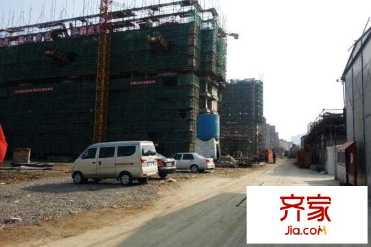 天龍逸園1、2號樓北側(cè)外景圖（2014-3-20）