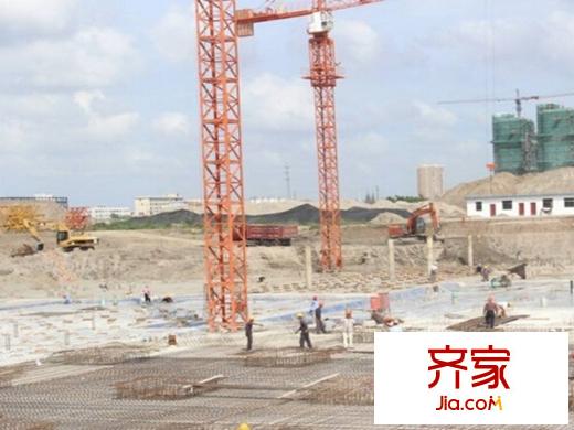 東方威尼斯項(xiàng)目施工現(xiàn)場（20110509）