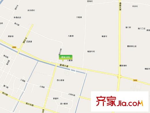 景瑞望府區(qū)位圖