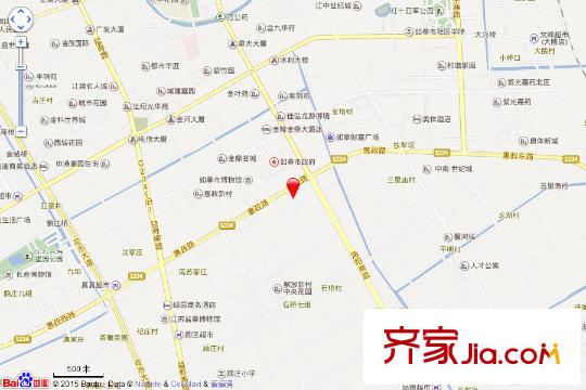 如皋雨潤(rùn)廣場(chǎng)電子地圖