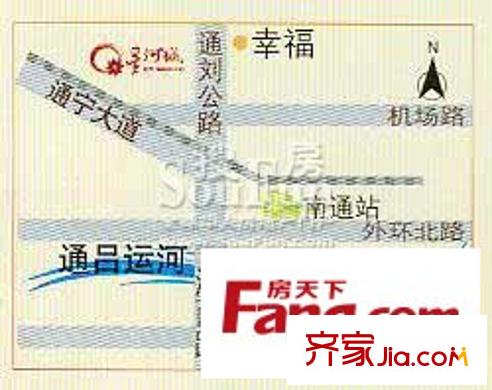 啟秀星河城交通圖星河城位置圖