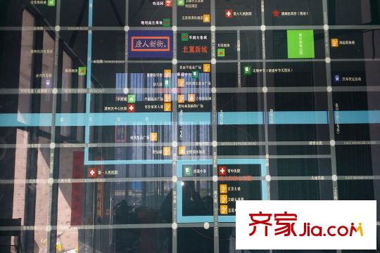 唐人新街交通圖