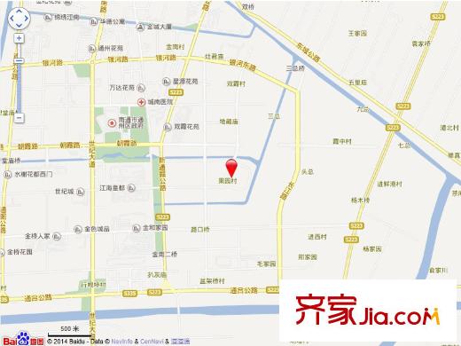 南山湖1號(hào)交通地圖